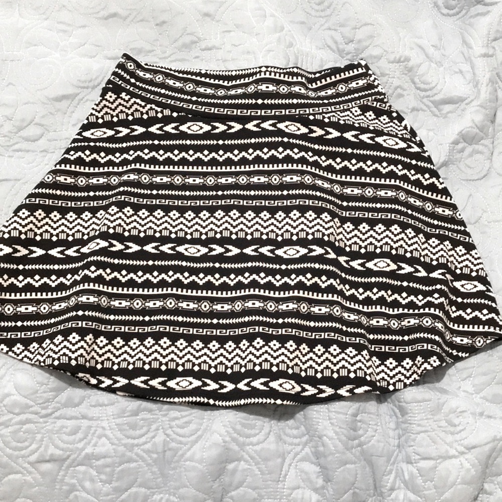 ❌SOLD❌Charlotte Russe Aztec Skater Skirt